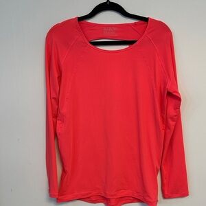 Marc New York Bright Red Long Sleeve Tee